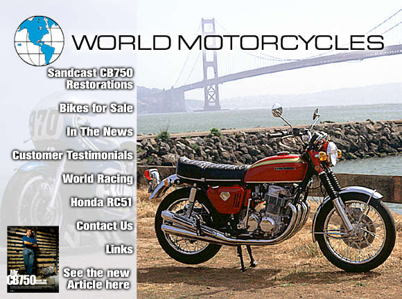 World Motorcycles: 1969 Sandcast Honda CB750s